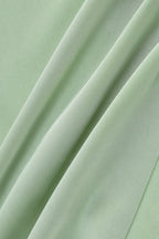 Square Neck Ruffle Strap Ruched Waist Mermaid Maxi Dress