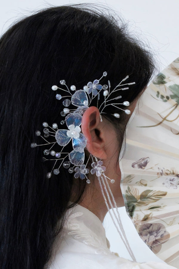 Exquisite Branch Beaded Fairy Earrings