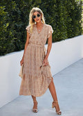 | Front Tie Detail Maxi Dress