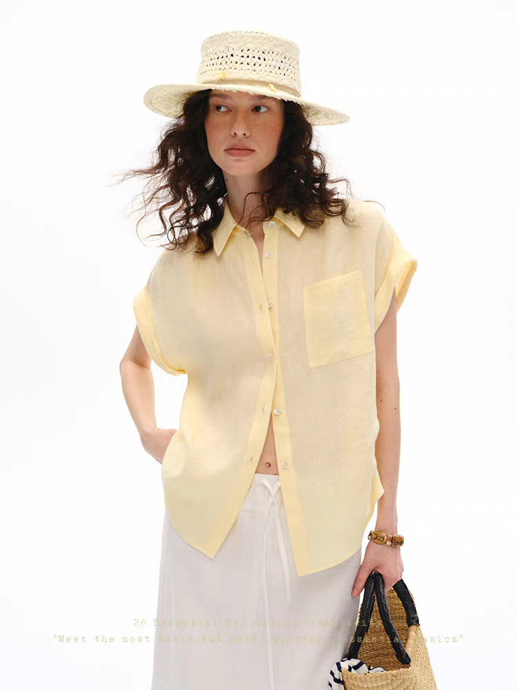 Women's Solid Color Shirt