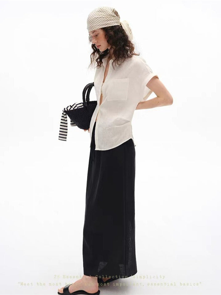 Women's Solid Color Shirt