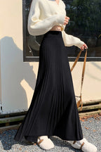 High-Waisted Full Circle Relaxed Skirt