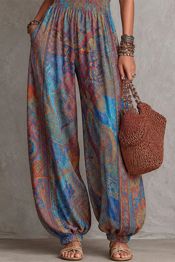 Maya Boho Chic Patchwork Jumpsuit
