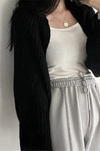 Elegant Knit Batwing Cardigan