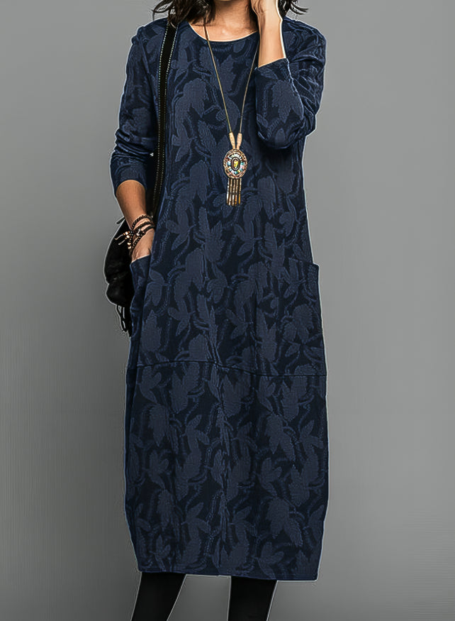 Sabina Boutique Printed Dress Elevated Occasion Wear