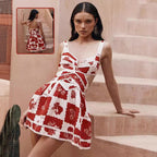 DAHLIA Color Block Sling Dress