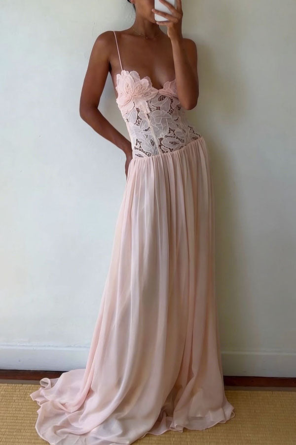 Amelie Lace Bustier Dress