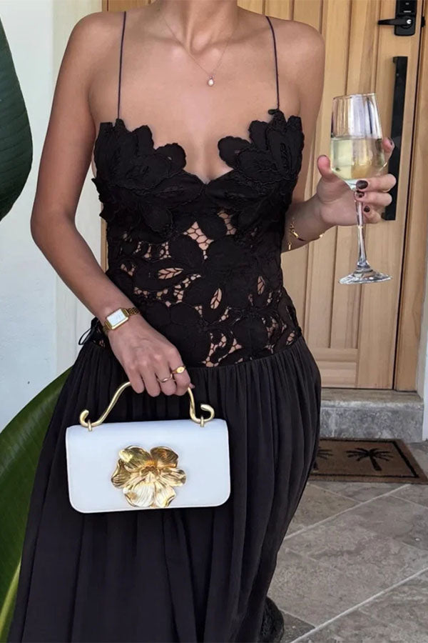 Amelie Lace Bustier Dress
