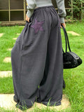 Stripe Star Print Sweatpants