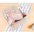 Solid Color One Shoulder Woven Bag Trendy Women Maori Crochet