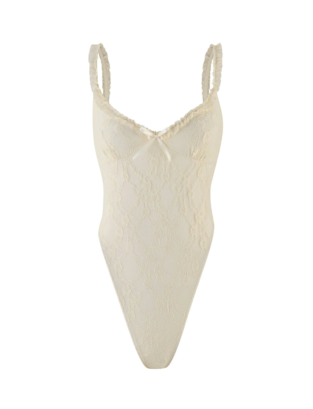 DEJA BODYSUIT - BEIGE : CHAMPAGNE : CHAMPAGNE LACE