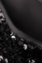 Black Velvet Sequin Jacket