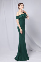 Off Shoulder Mermaid Maxi Dress