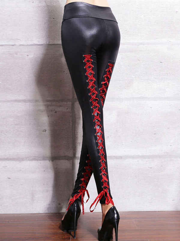 Lace-up Leggings