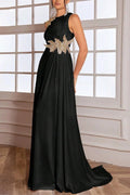 Black Sleeveless Bodycon Maxi Dress