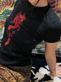 Dragon Print Short Sleeve Tee