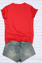Sending Kisses Glitter Top