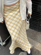 Spicy Girl Style Pattern Maxi Skirt