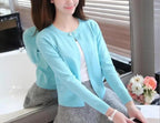 Long Sleeve Knitted Shawl Autumn Cardigan