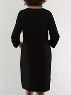 Guiomar Timeless Minimalist Dress Elevated Occasion Wear