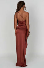 | Satin Maxi Dress