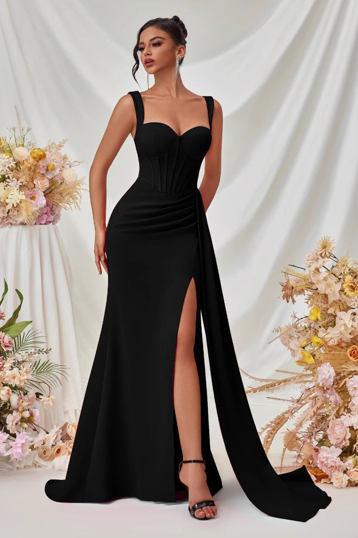 Bodycon Slit Maxi Dress