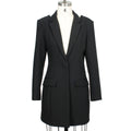 Backless Diamond Chain Blazer