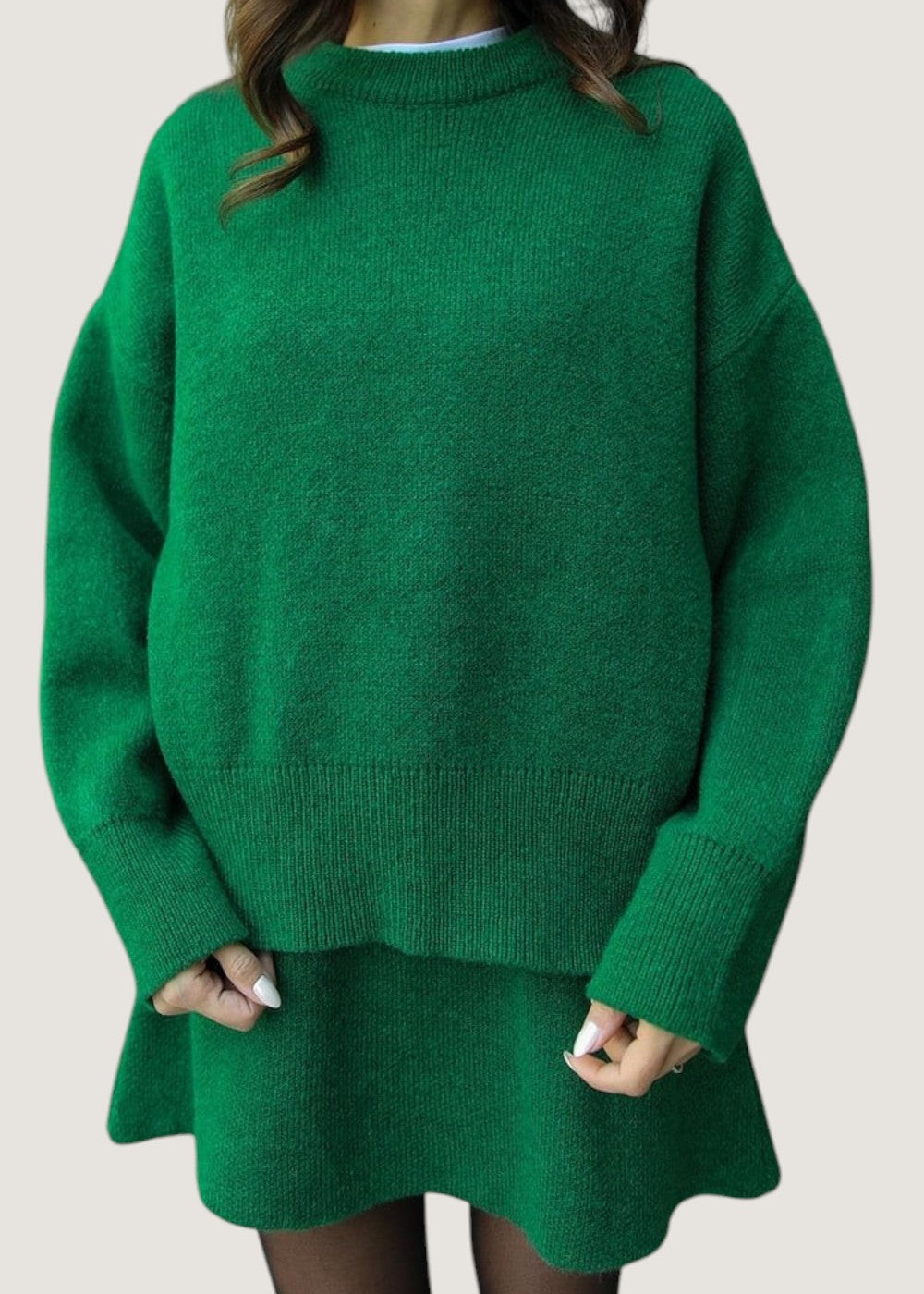 Cozy knit set