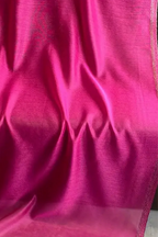 Elegant Hot Pink Chiffon Shawl _ A Chic Finishing Touch