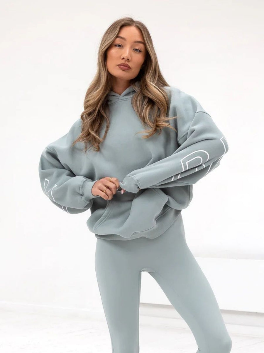 Autumn Women's Letter Hoodie Jackets