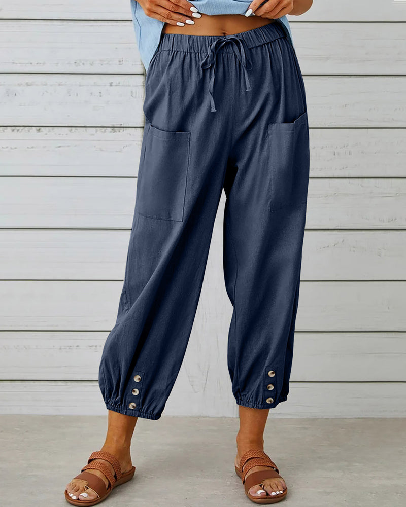Susanna Luxe Wide Waisted Dress Pants Boutique Collection