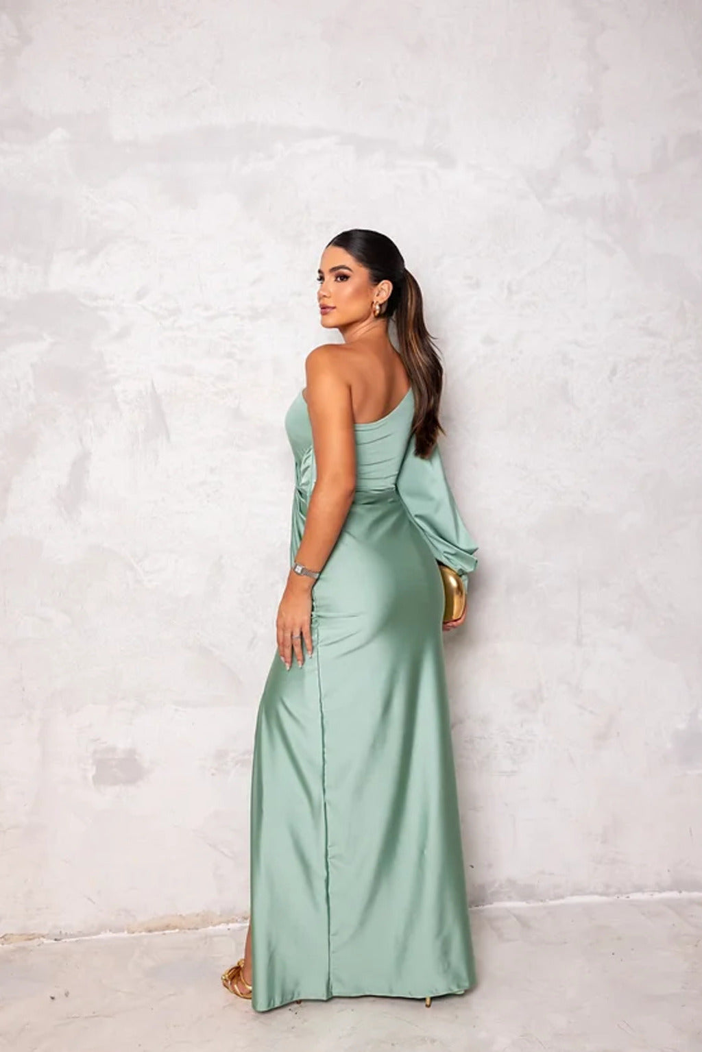 | Elegant Dress Silhouette