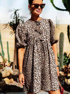 Alessandra Timeless Leopard Dress Everyday Luxe Edit