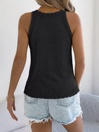 Halter Hollow Vacation Jacket Camisoles