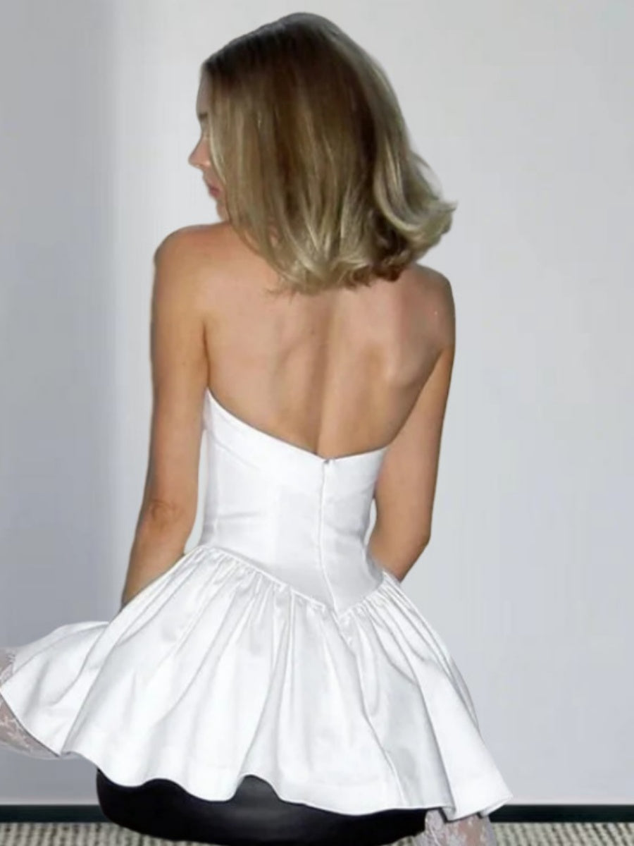 Halter Backless Slim-fit Mini&Short Dresses
