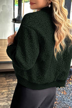 Holiday Style Long Sleeve Button Coat