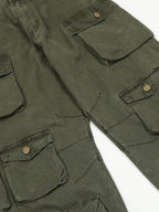 Multi Pockets Vintage Baggy Cargo Jeans