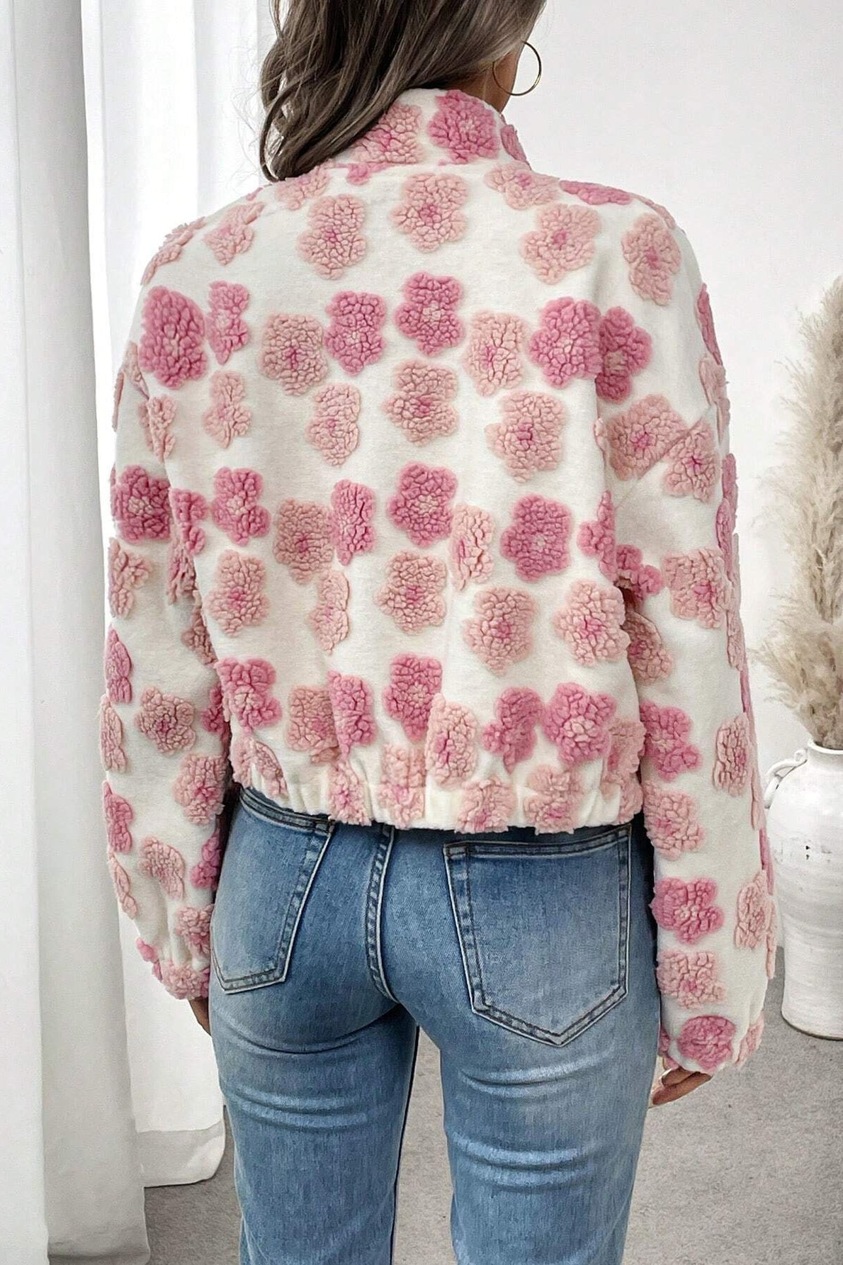 Jacquard Trendy Stylish Jacket Coat
