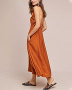 Sunset Backless Resort Dress