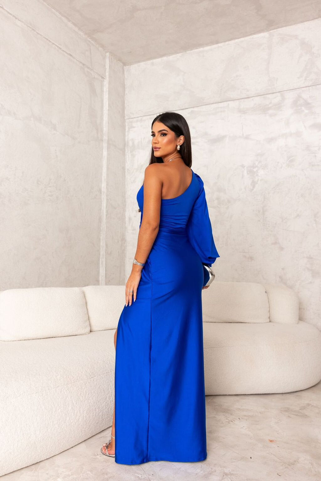 Ileana Minimalist Dress Silhouette Evening Wear Edit