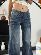 Retro Crease Boyfriend Jeans
