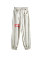 Contrast Color Print Baggy Hip Pop Jazz Sweatpants
