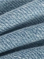 Vintage Wash Loose Ripped Jeans
