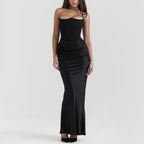 Strapless Satin Mermaid Dress