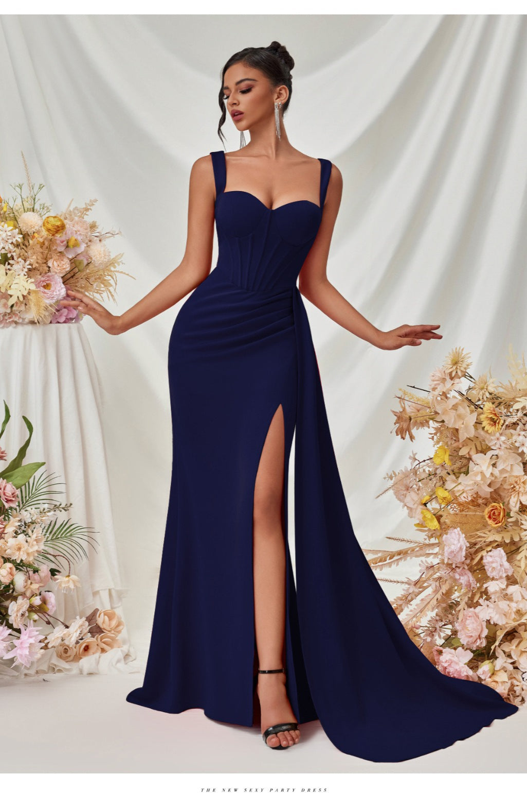 Bodycon Slit Maxi Dress