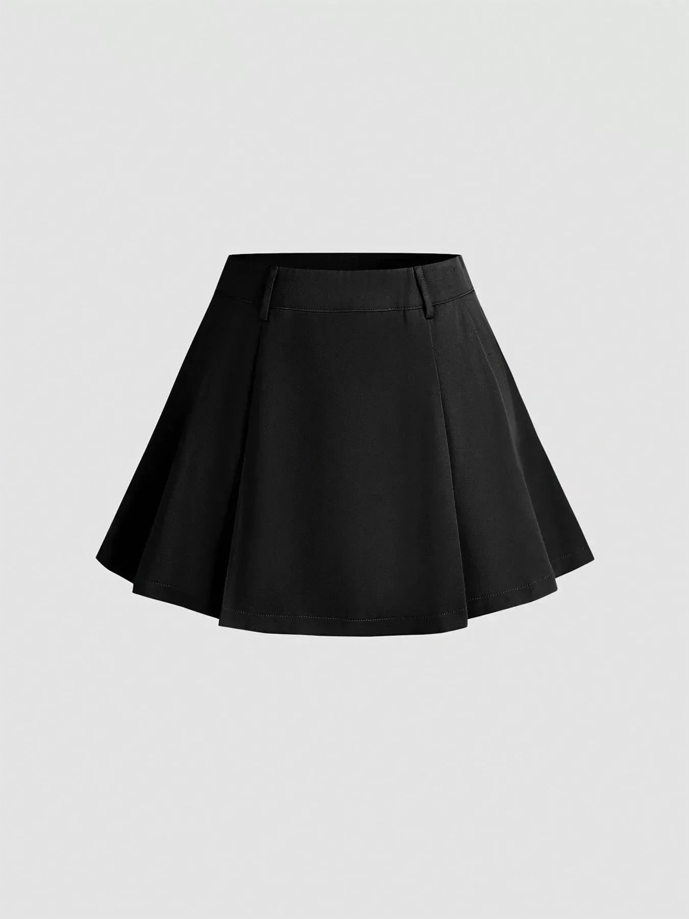 Pleated Mini Skirt
