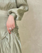 Temperament high-end skirt pleated A-line dress