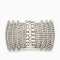 Silver Julia Diamonds Clutch Bag