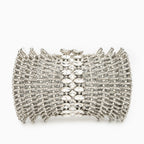 Silver Julia Diamonds Clutch Bag