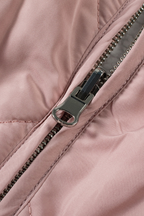 Quilted Sherpa-Lined Vest Coat
